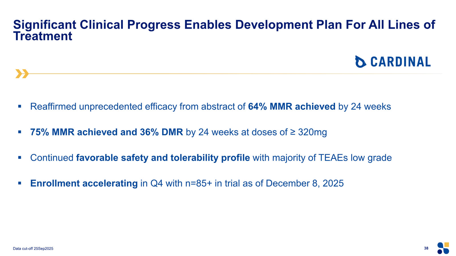Terns Corporate Presentation March 2026 — slide 38 of 51