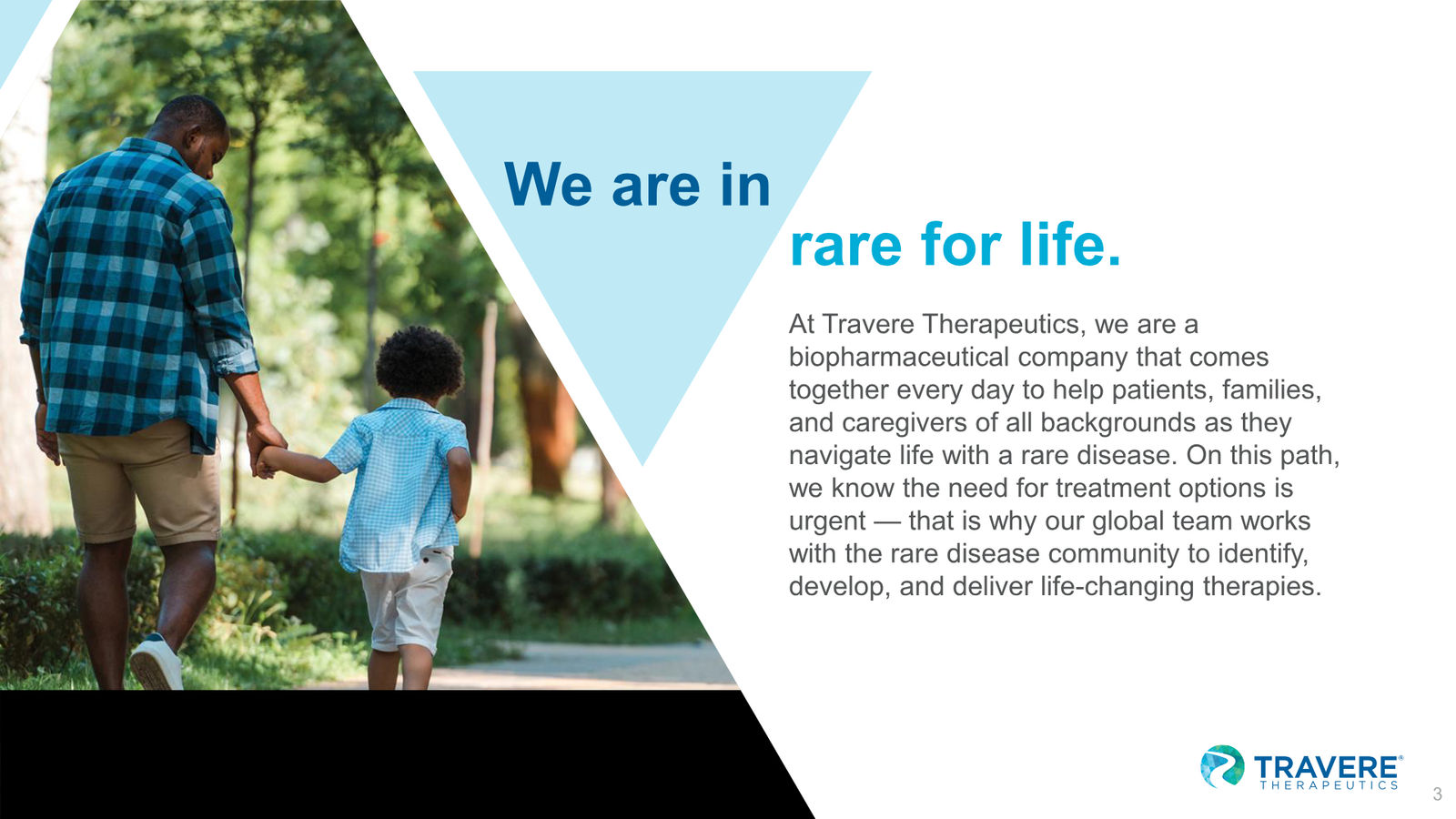 Travere Therapeutics Corporate Overview January 2026 — slide 3 of 42