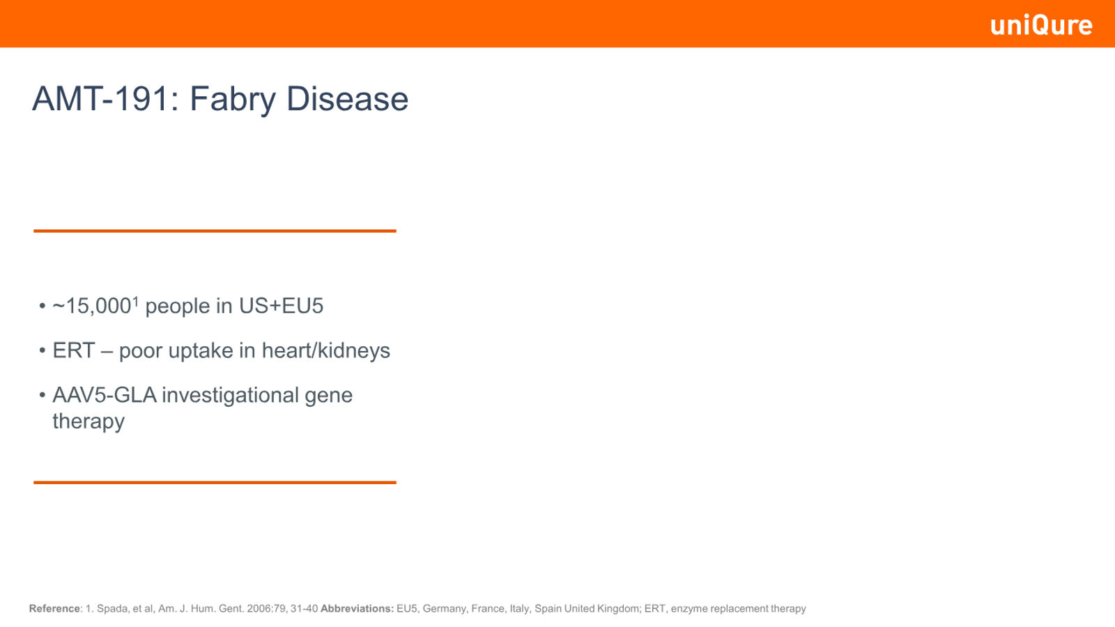 uniQure Corporate Presentation January 2026 — slide 24 of 34