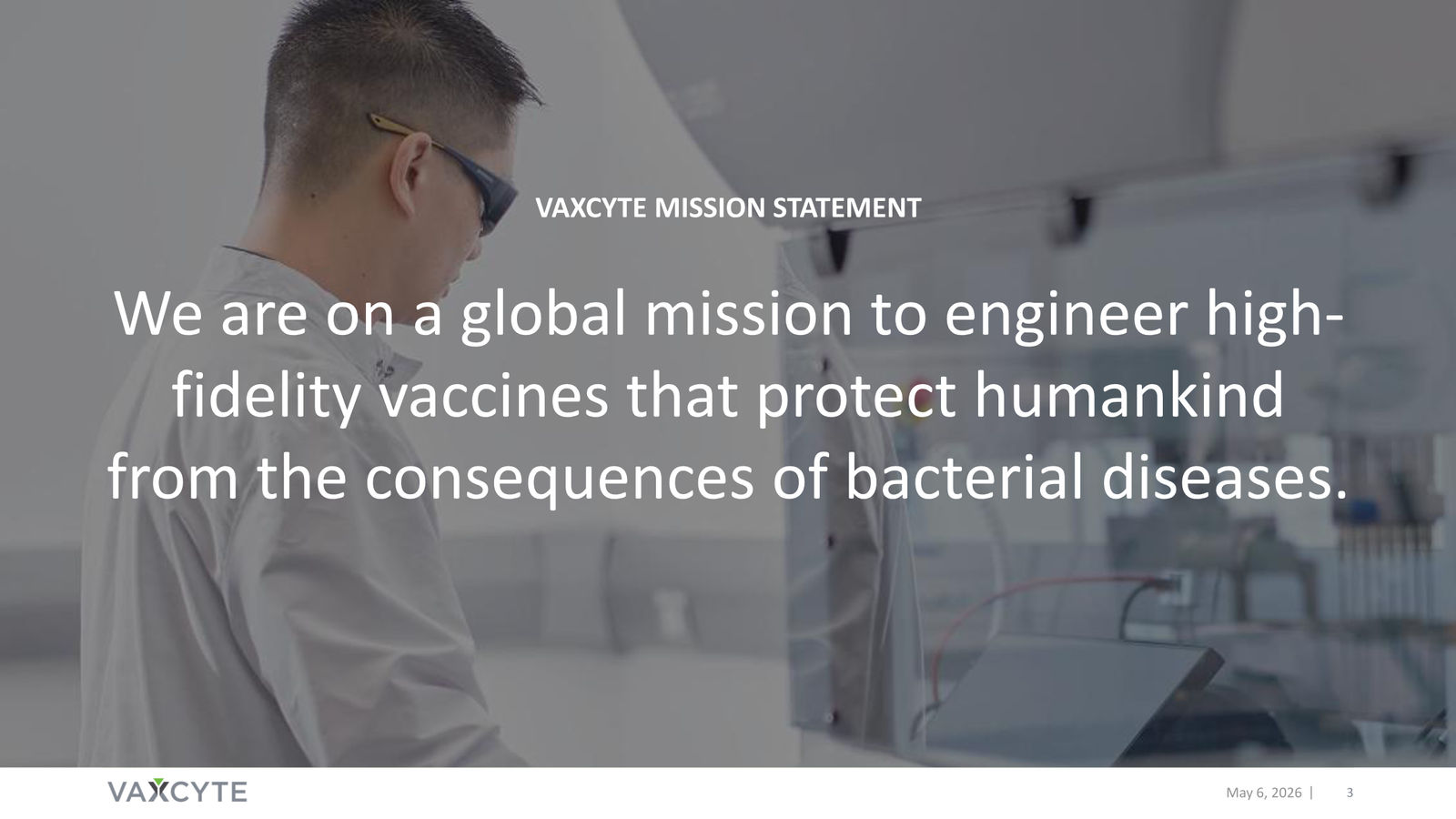 Vaxcyte Corporate Presentation — slide 3 of 68