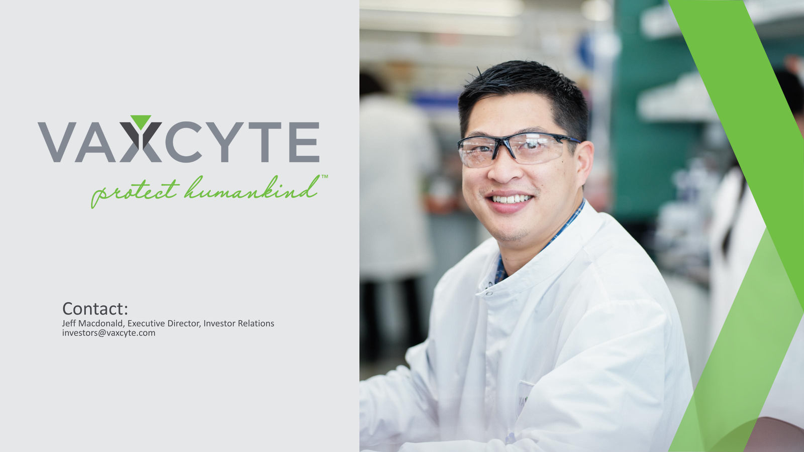 Vaxcyte Corporate Presentation — slide 68 of 68