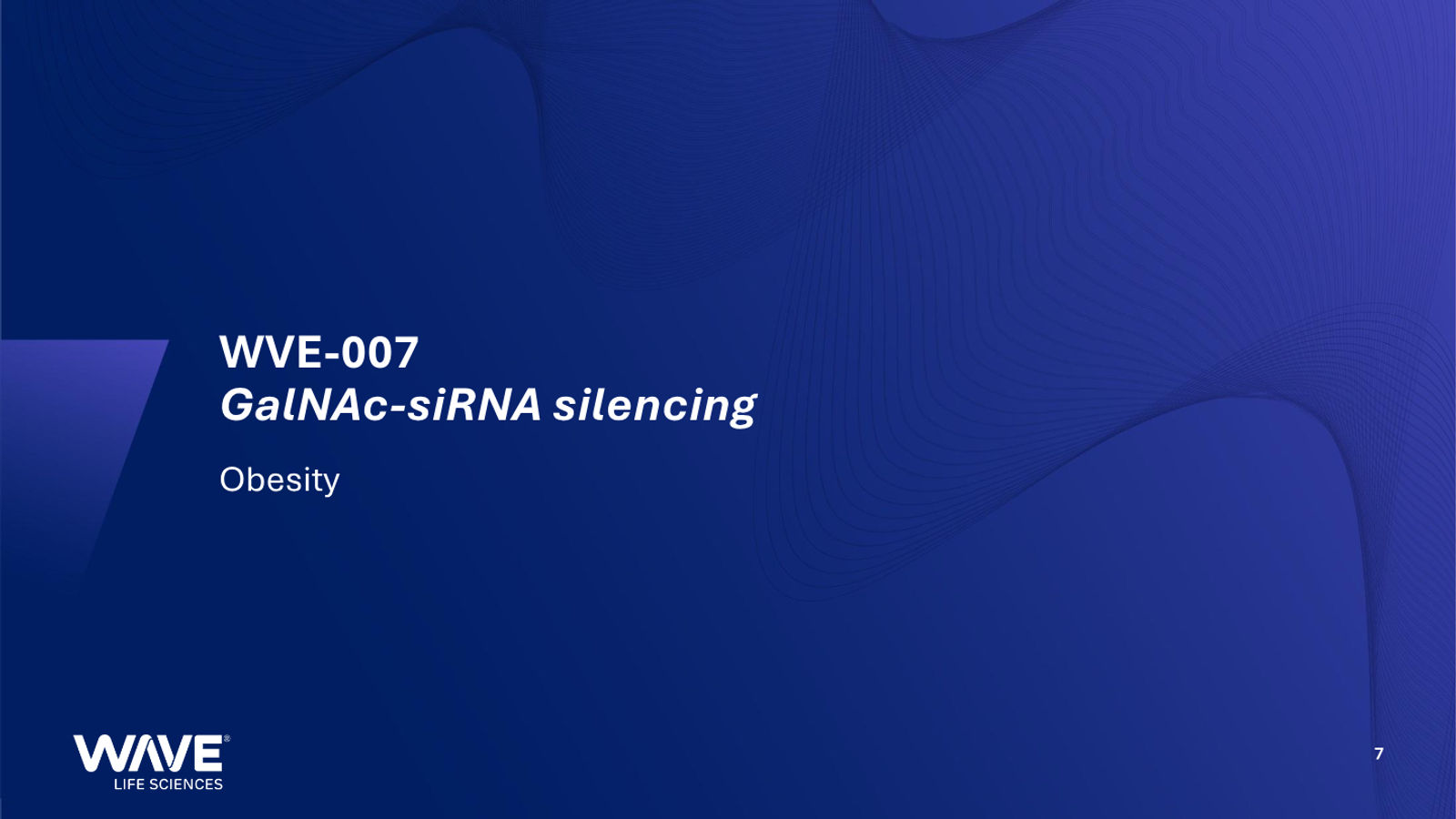 Wave Life Sciences Corporate Presentation — slide 7 of 51