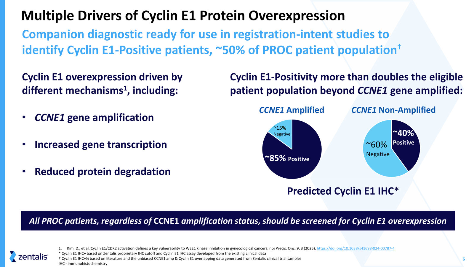Zentalis Corporate Presentation — April 2026 — slide 6 of 39