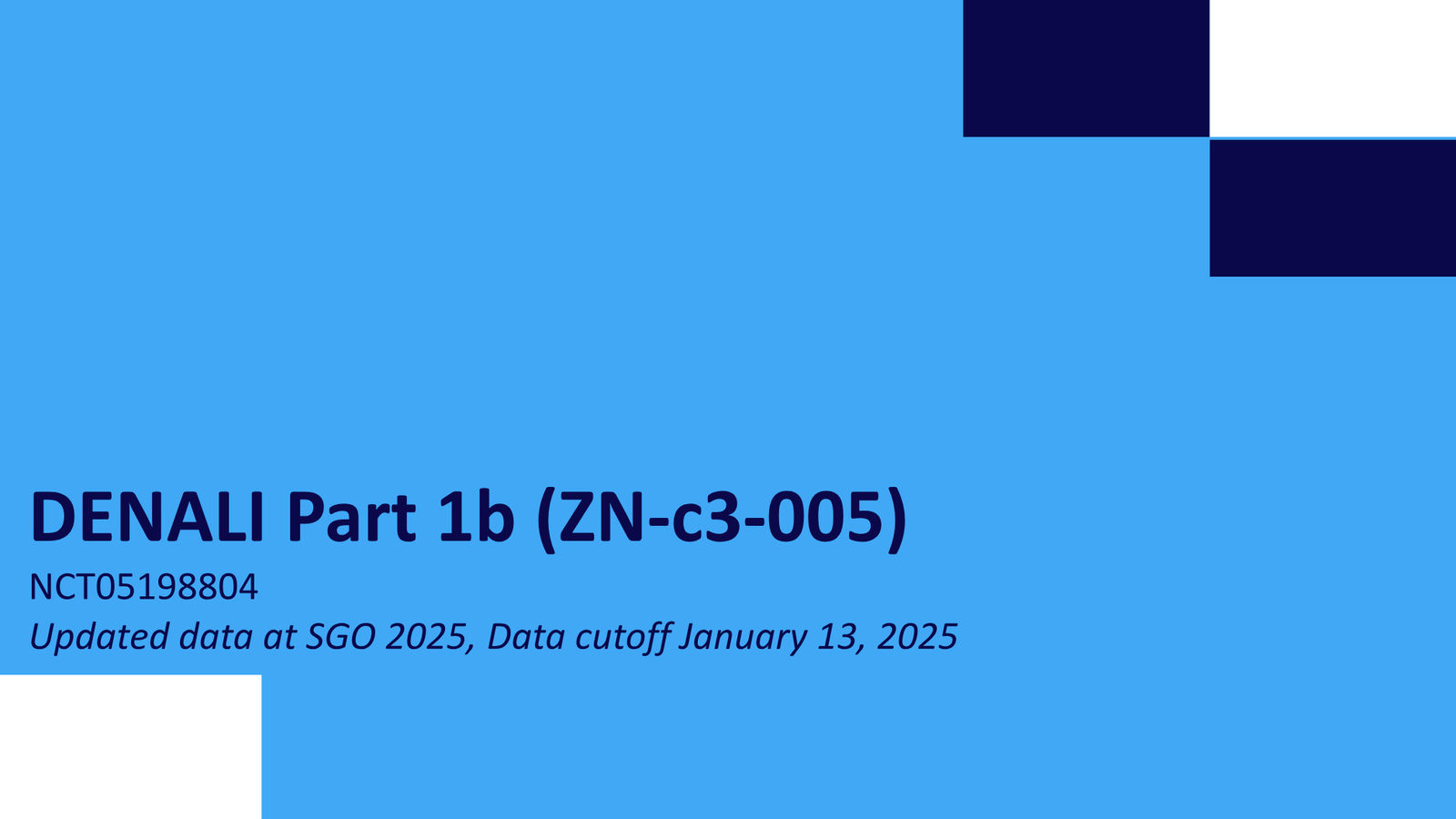 Zentalis Corporate Presentation — April 2026 — slide 18 of 39